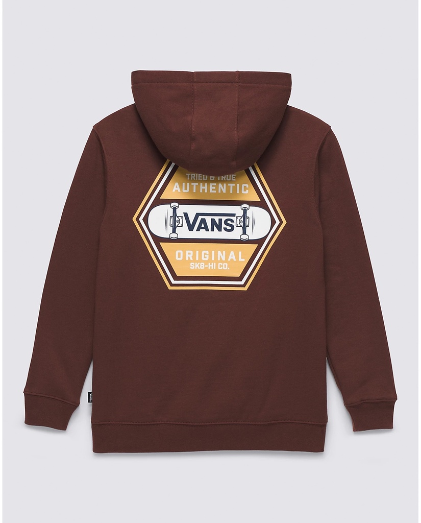 VANS BOYS BOARDVIEW PULL OVER HOODIE DRESS BLUES
